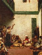 Eugene Delacroix Jewish Wedding in Morocco oil painting reproduction